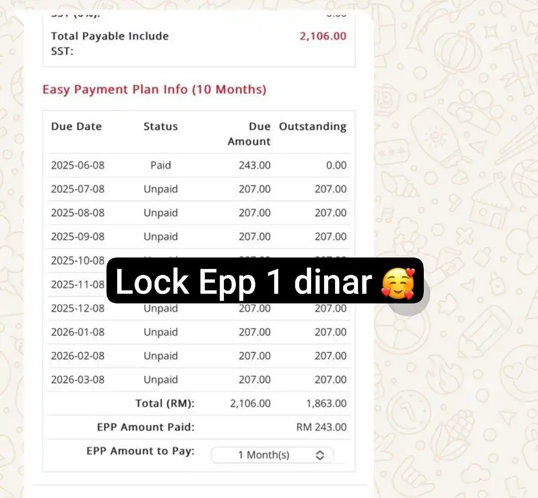 Image from Nota Emas: Tahniah auntie Rozila lock EPP 1 dinar 😍 Moga auntie Rozila dan kawa...
