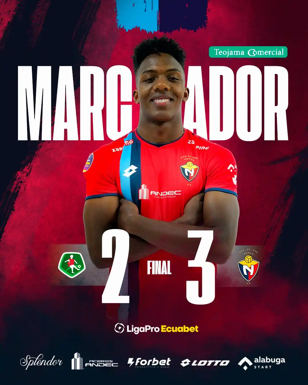 Image from C.D. El Nacional: Terminó el partido en el Estadio Olímpico de Riobamba. Ganó el cumpl...