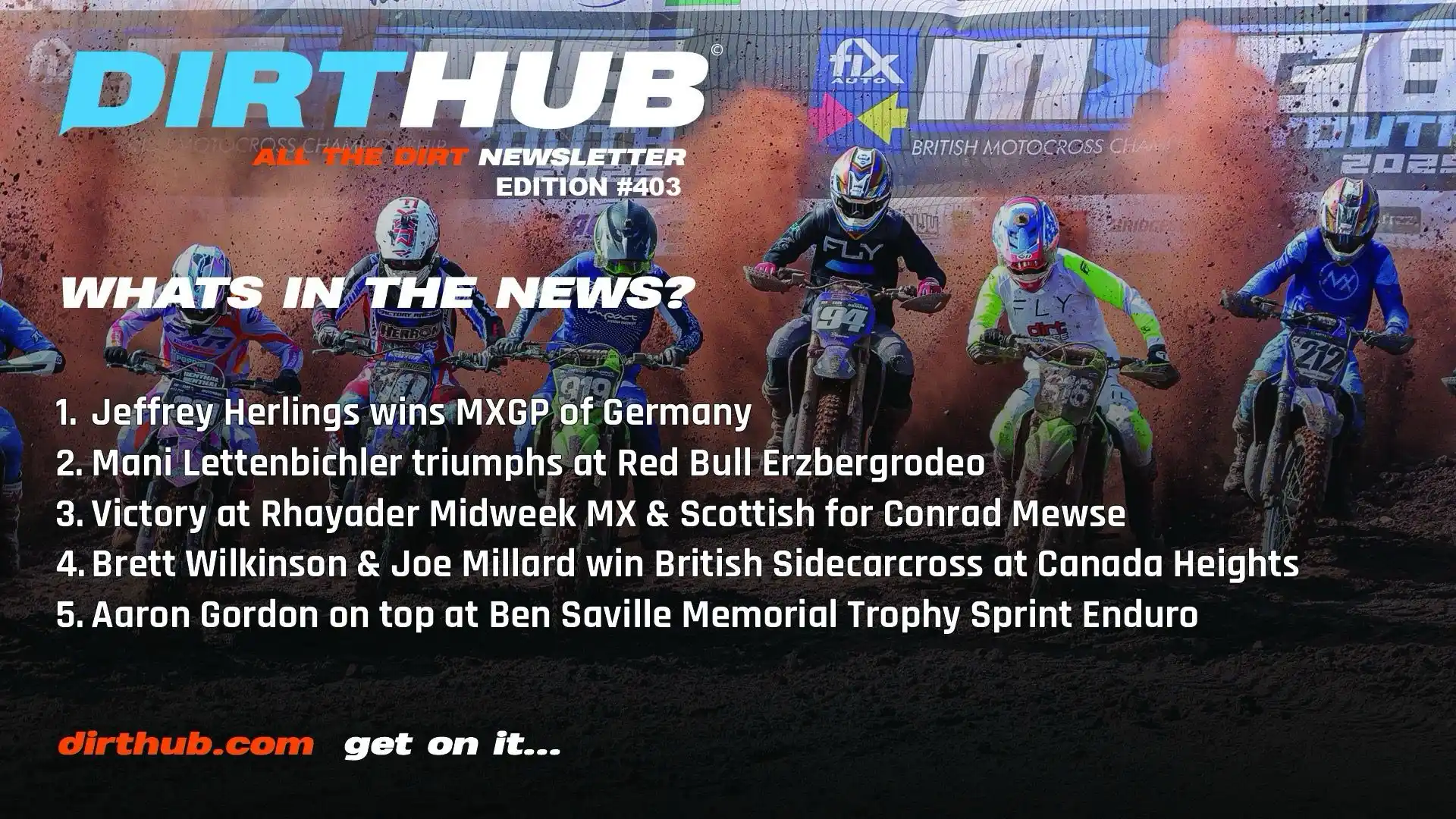 Image from Dirt Hub: ‼️ The All the Dirt Newsletter edition 403 is out ⬇ ➡ https://tinyurl....