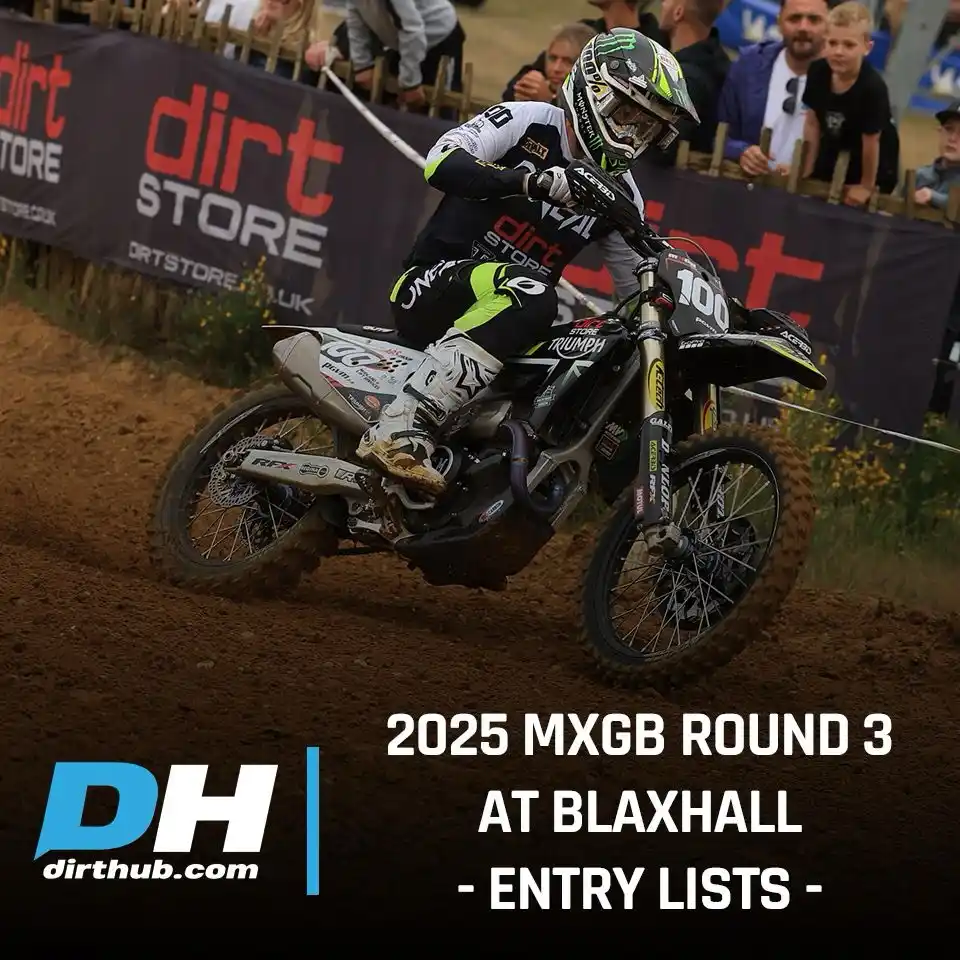 Image from Dirt Hub: 🚨 The MXGB Blaxhall Entry Lists are out... 👀 See who will be lining...