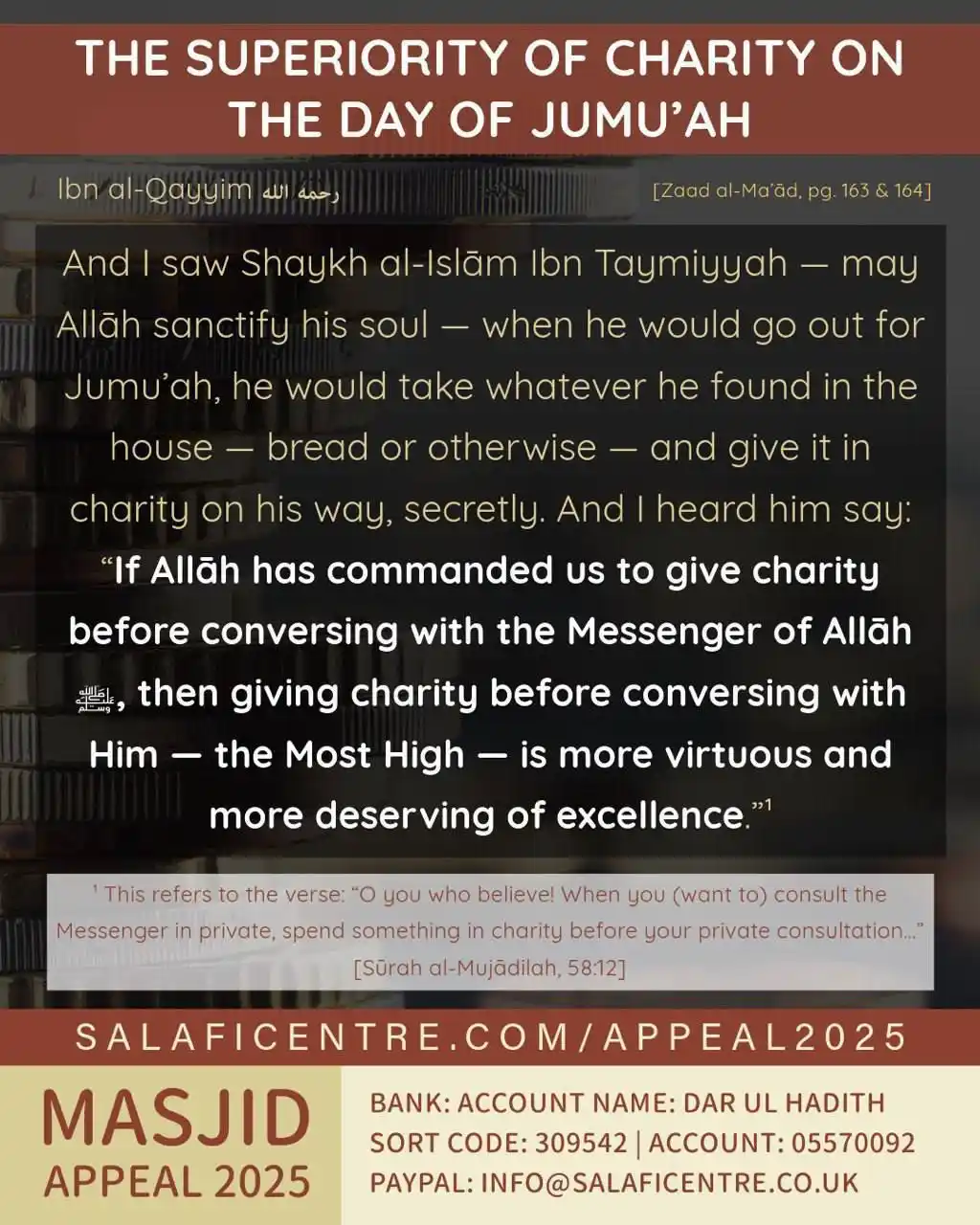 Image from Salafi Centre of Manchester : ๐ง๐๐ ๐ฆ๐จ๐ฃ๐๐ฅ๐๐ข๐ฅ๐๐ง๐ฌ ๐ข๐ ๐๐๐๐ฅ๐๐ง๐ฌ ๐ข๐ก ๐ง๐๐ ๐๐๐ฌ ๏ฟฝ...