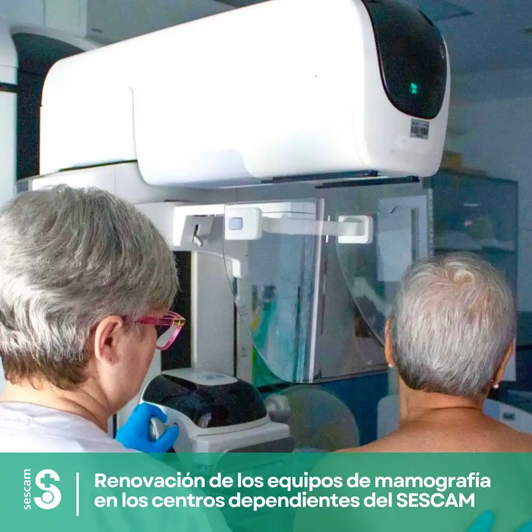 Image from SESCAM: 🏥 *Todos los hospitales de CLM cuentan ya con mamógrafos de última ge...