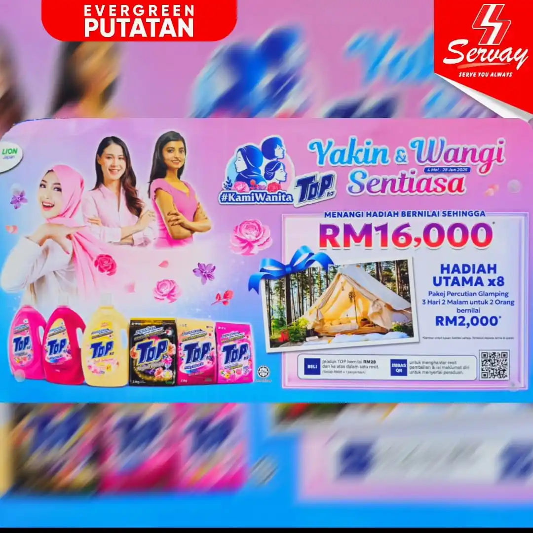 Image from Servay Evergreen Putatan: โจ Untuk <a class="text-blue-500 hover:underline cursor-pointer" href="...