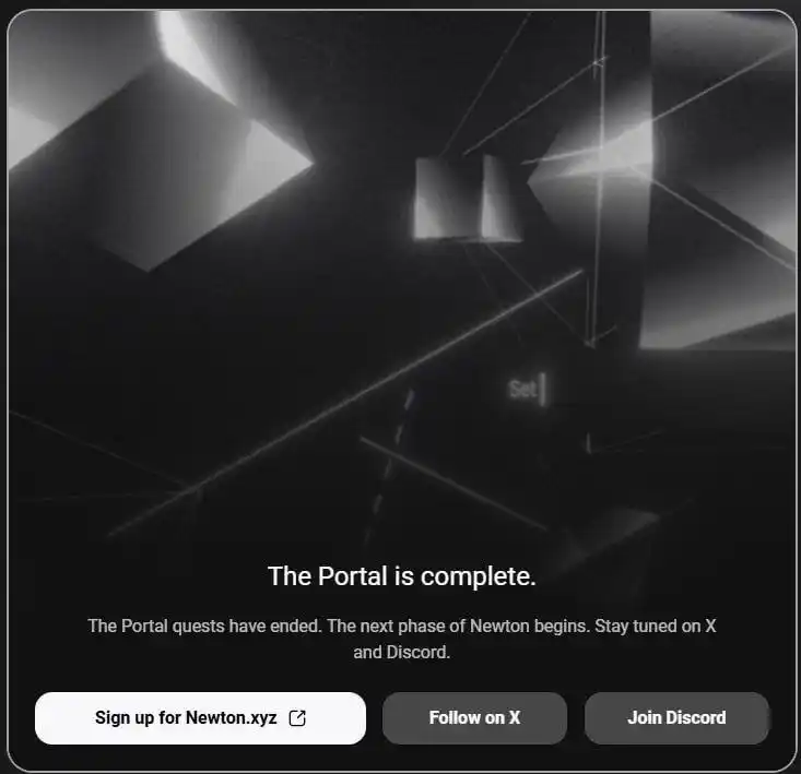 Image from Crypto Republik 🐵🍌: Update Magic Newton The portal is Complete The Portal Quests Have End...