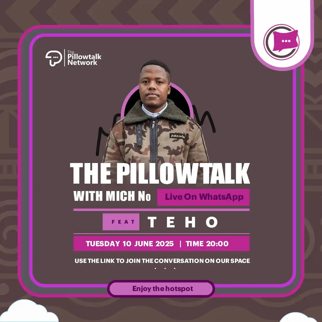 Image from The Pillow Talk Network: Yo, Pillow Talk fam! 🎧 Brace yourselves for a no-holds-barred episod...