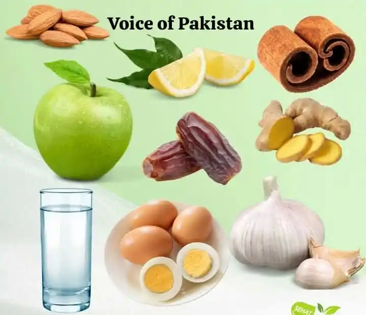 Image from 𝕍𝕠𝕚𝕔𝕖 𝕆𝕗 ℙ𝕒𝕜𝕚𝕤𝕥𝕒𝕟 📢: 1۔ روزانہ ایک دیسی ڈلی لہسن ضرور کھائیں. 2۔ ناشتے میں ابلے ہوئے انڈے ...