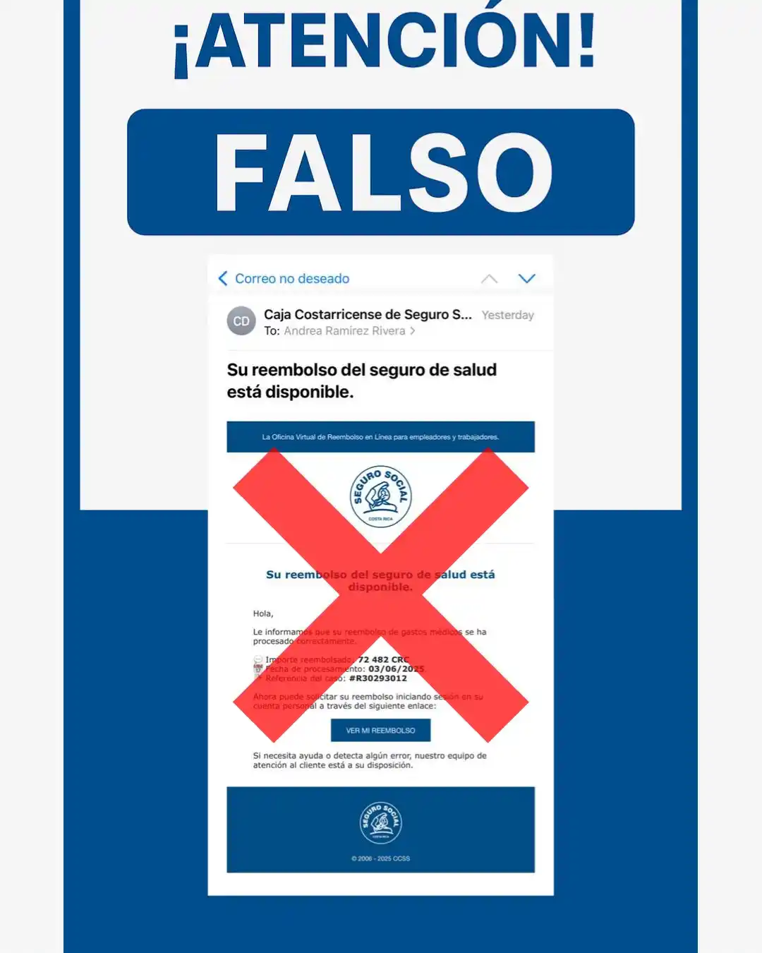 Caja Costarricense de Seguro Social post