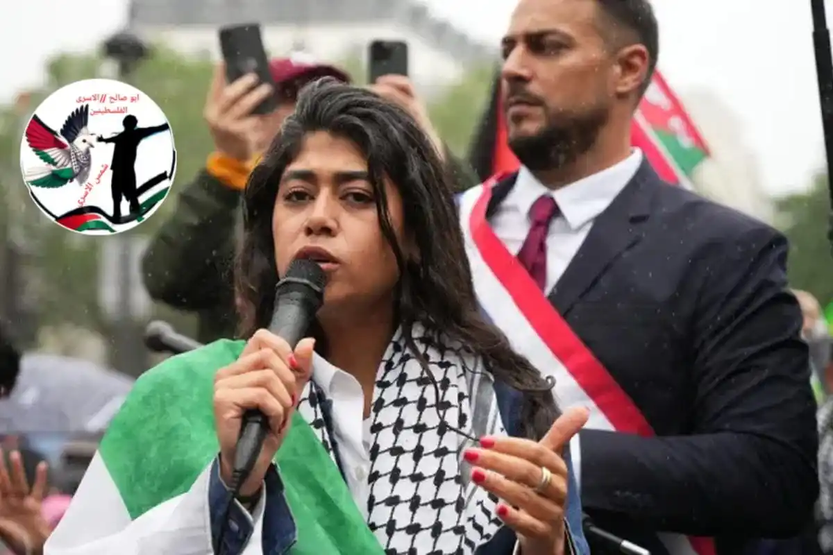 Image from شمس الاسرى: النائبة بالبرلمان الأوروبي ريما حسن: "ما مررنا به عقب السيطرة على القا...