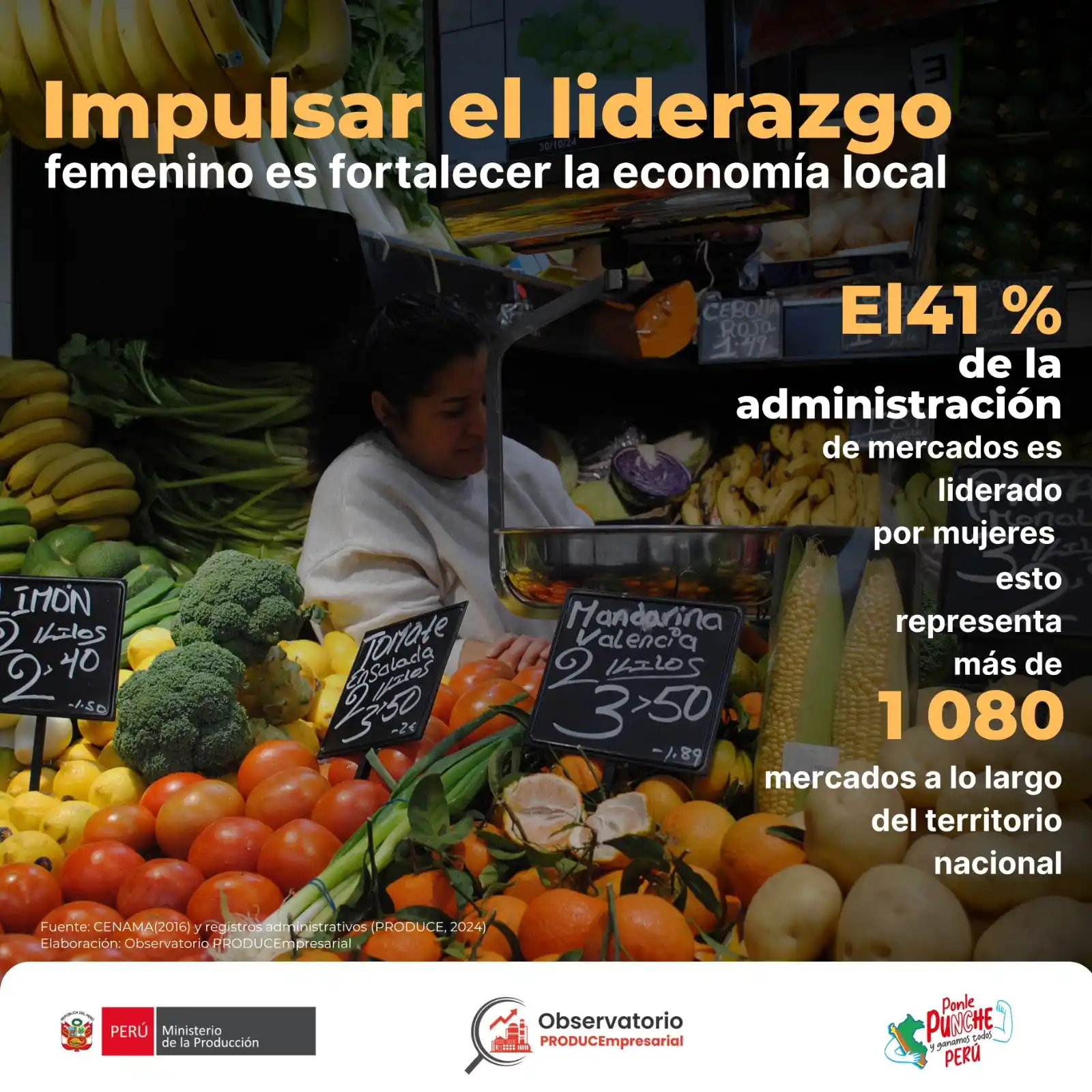 Image from PRODUCEmpresarial - Ministerio de la Producción: 🔈 *¡Atención, Perú!* *¿Sabías que más de 1,080 mercados de abastos so...