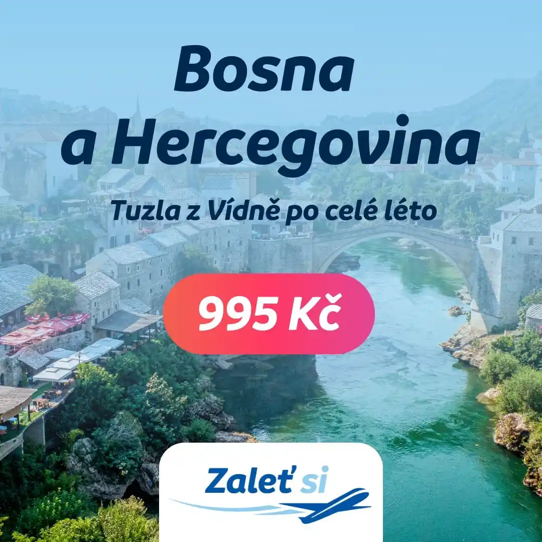 Image from Zaletsi.cz: Chceš zažít Balkán? Zaleť si do Bosny a Hercegoviny 🇧🇦 s levnými let...