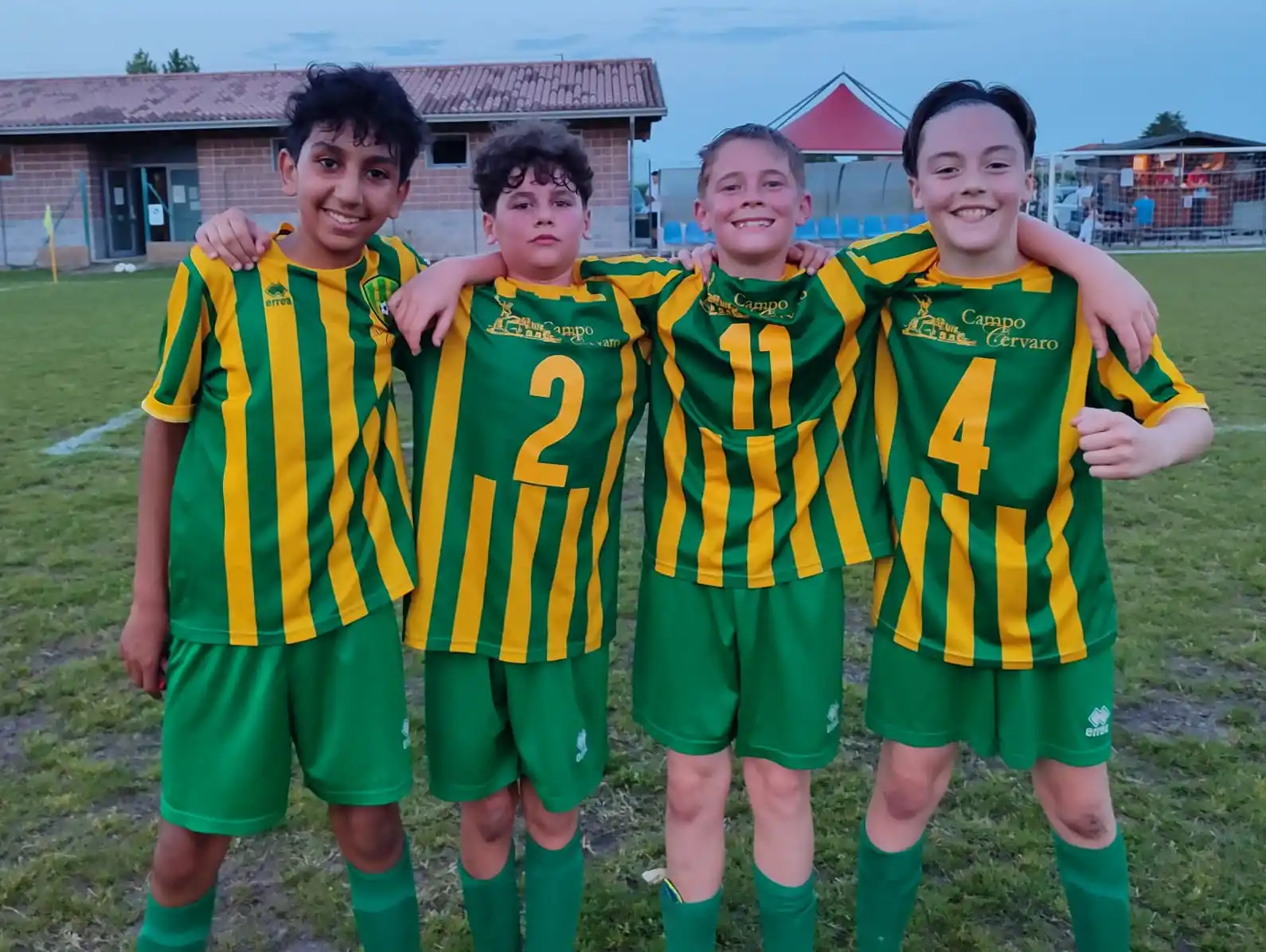 Image from A.S.D. UNIONGAIA F.G.: 🗣️CODOGNE' - UNIONGAIA 2-6 💛💚 [Esordienti] Torneo Cavolano - 4a Gio...