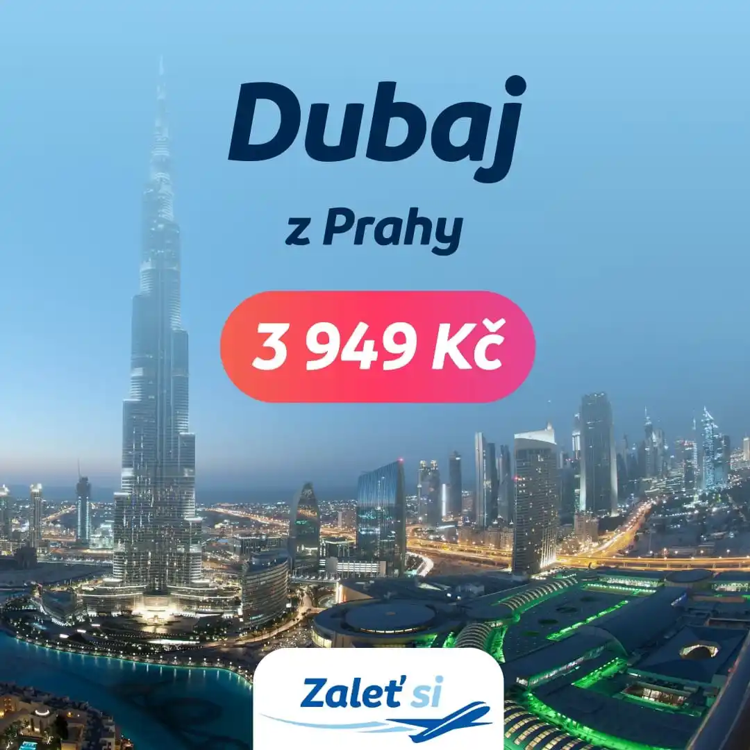 Image from Zaletsi.cz: Dubaj 🇦🇪 je unikát, který prostě musíš zažít. Tak sáhni po levných l...