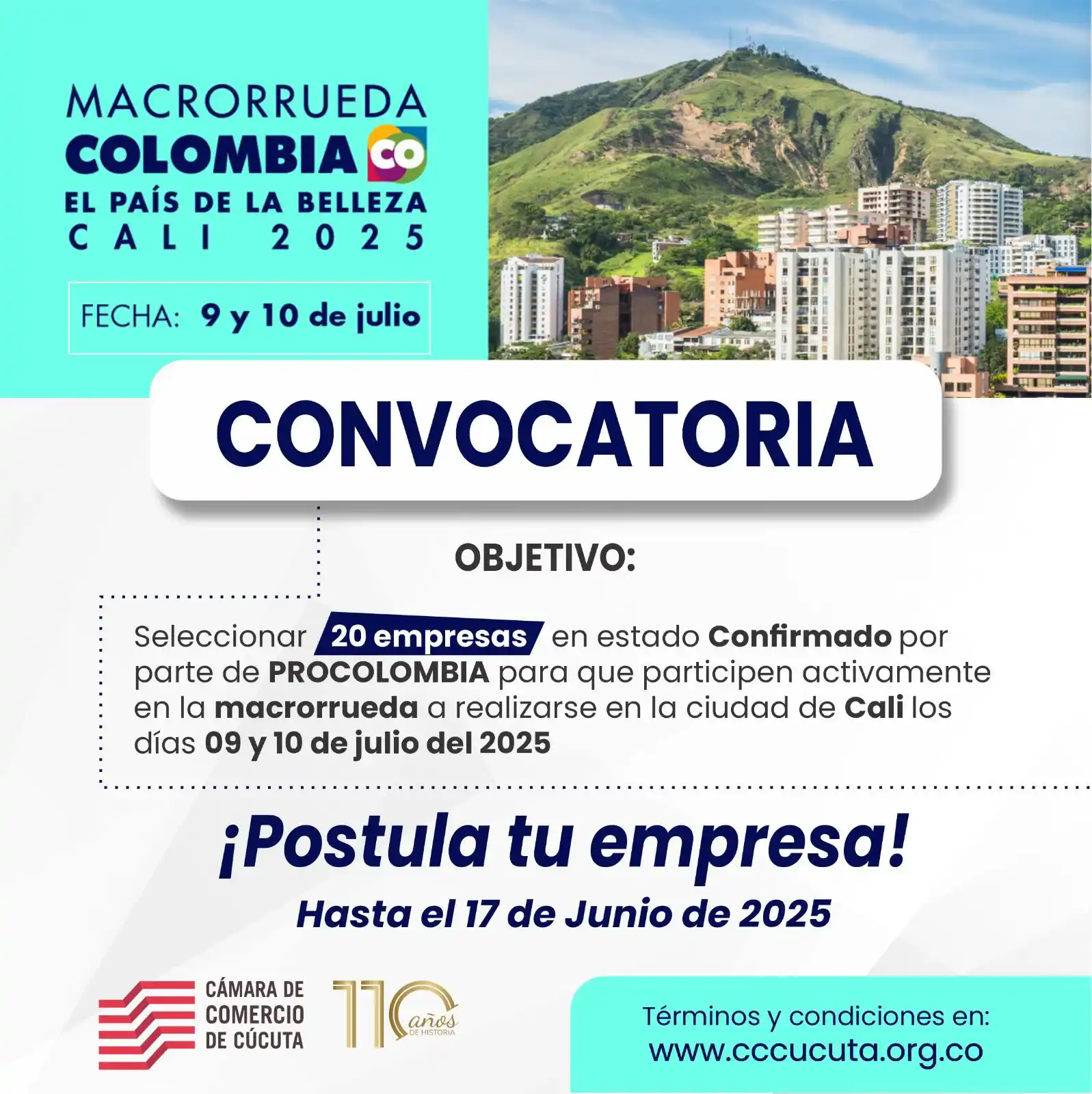 Image from Cámara de Comercio de Cúcuta: ¡Esta es tu oportunidad de llegar más lejos con tu empresa!✈️ Estamos ...
