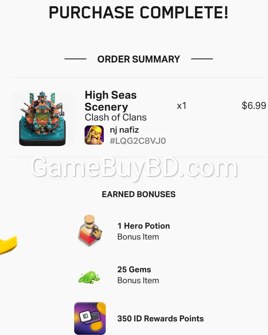 Clash of Clans, Brawl Star Topup post
