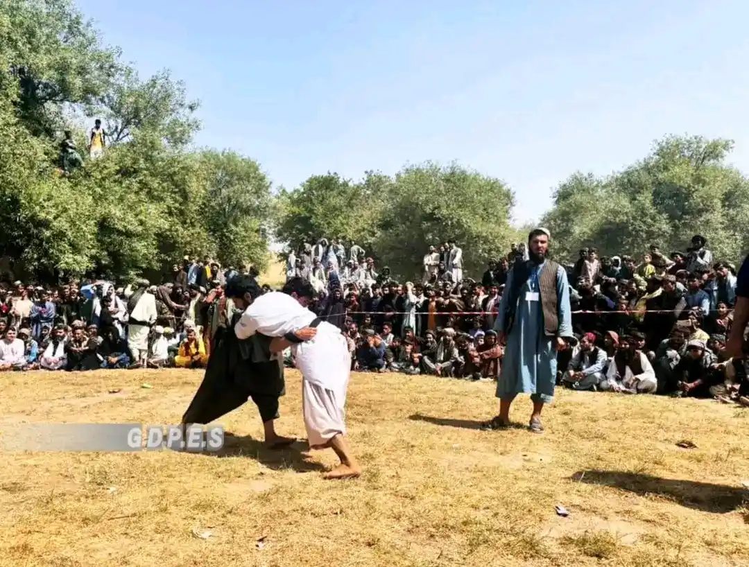Image from د المپیک، بدني روزنې او ورزش عمومي ریاست: هرات؛ مسابقات پهلوانی محلی با اشتراک ۴۰ ورزشکار در ولسوالی کشک برگزار ...