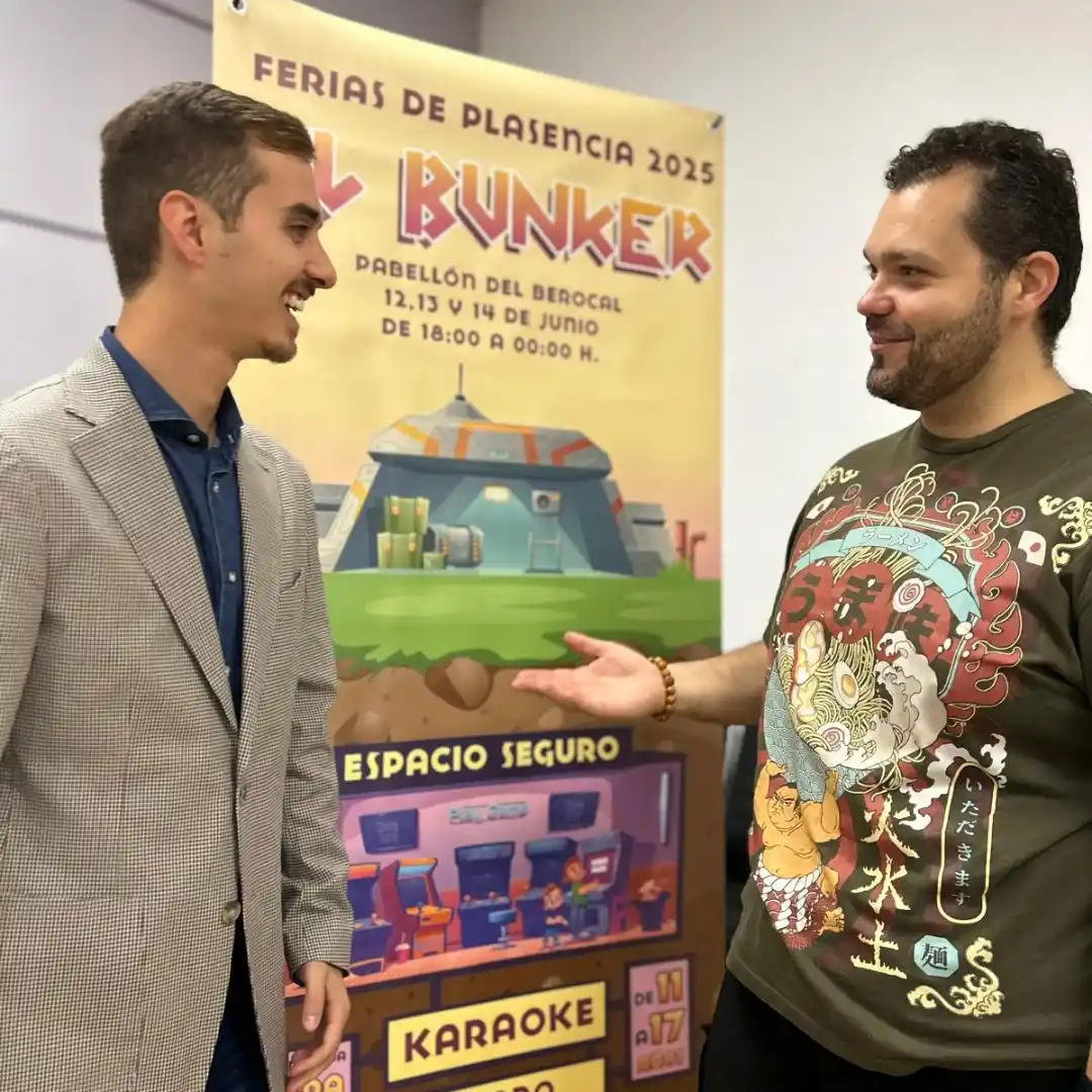 Image from Ayuntamiento de Plasencia: https://www.plasencia.es/web/noticias/3032-el-bunker-vuelve-a-la-feria...