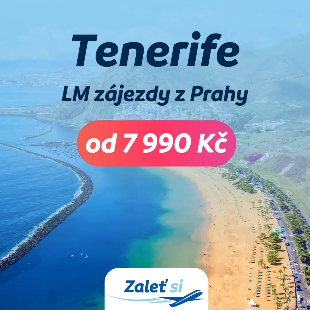 Image from Zaletsi.cz: Jít příští týden do práce nebo si užít dovolenou na Tenerife? 🤔 S tou...
