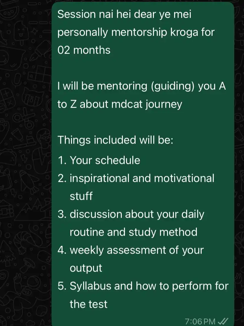 Image from Students Nexus By SMY: Mentorship outline...