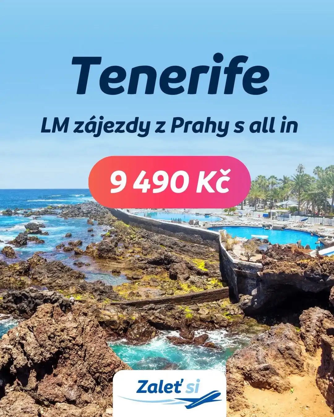 Image from Zaletsi.cz: Naber do plachet jihozápadní vítr 🛫 a odleť zítra na Kanárské ostrovy...