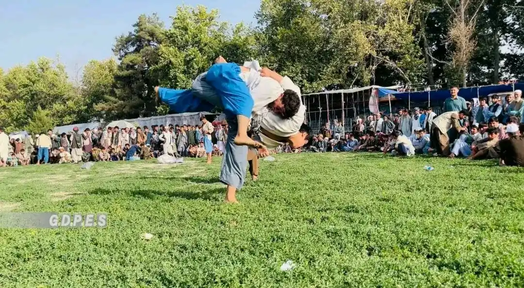 Image from د المپیک، بدني روزنې او ورزش عمومي ریاست: تخار؛ مسابقات پهلوانی کورش با اشتراک ۶۰ ورزشکار در شهر تالقان برگزار گ...