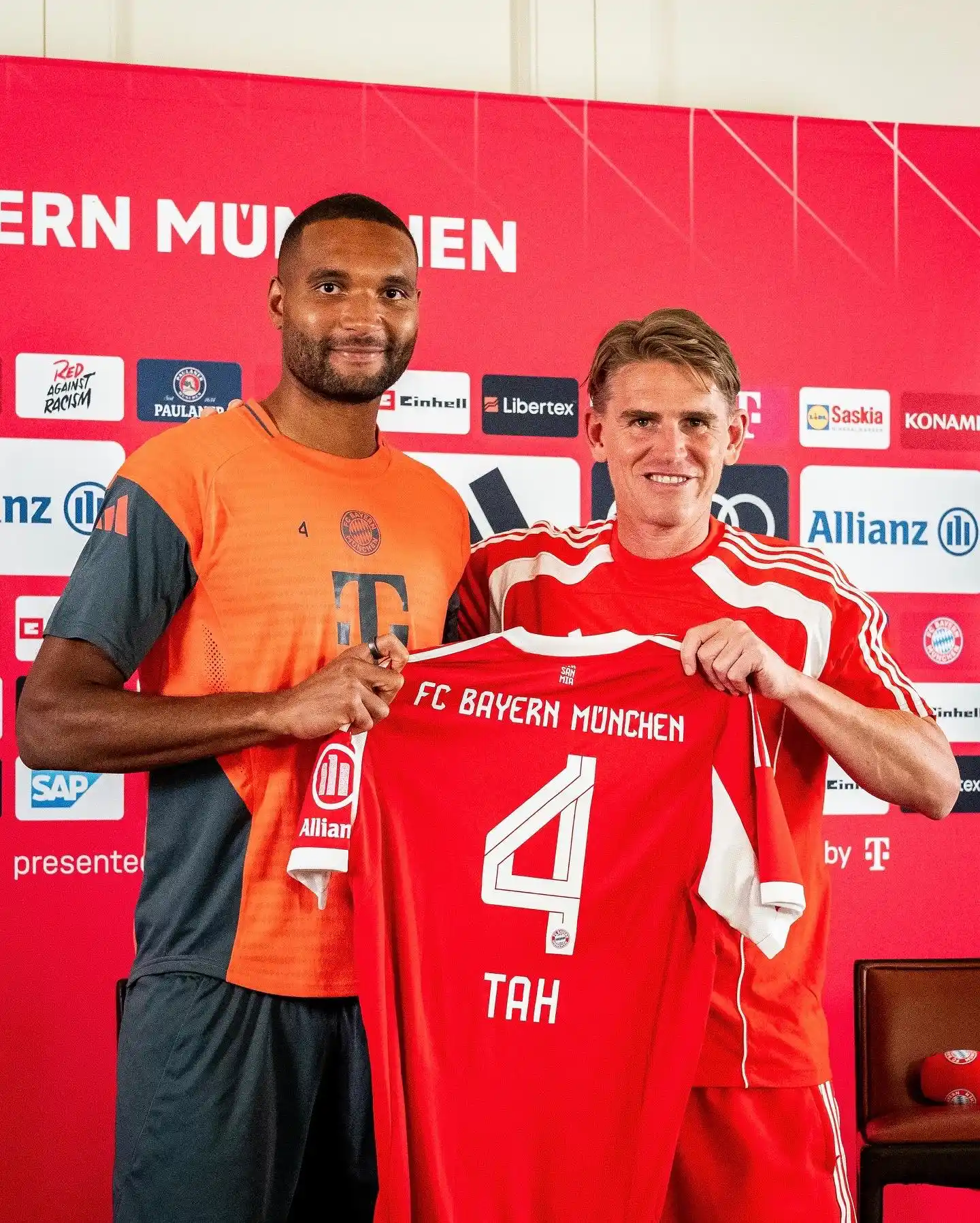 Image from SOCCER LAUNCH๐ค๐ค: ๐พ๐๐๐๐๐๐ ๐๐ ๐ญ๐ช ๐ฉ๐๐๐๐๐, Jonathan Tah! โค๏ธ๐ค > *FASIKA N...
