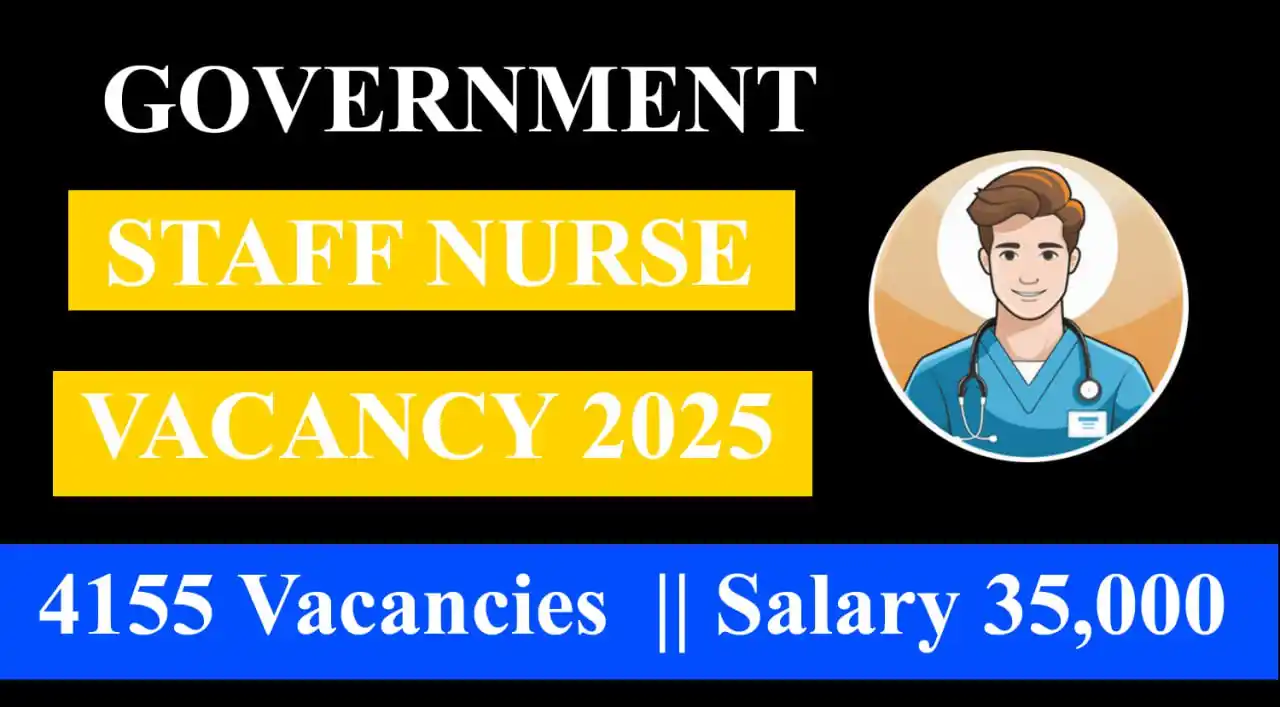 Image from NursingRoot.com: 🔴12 June Staff Nurse Vacancy 2025, Salary Up to 35,000 ✅ANM/GNM/BSc ...