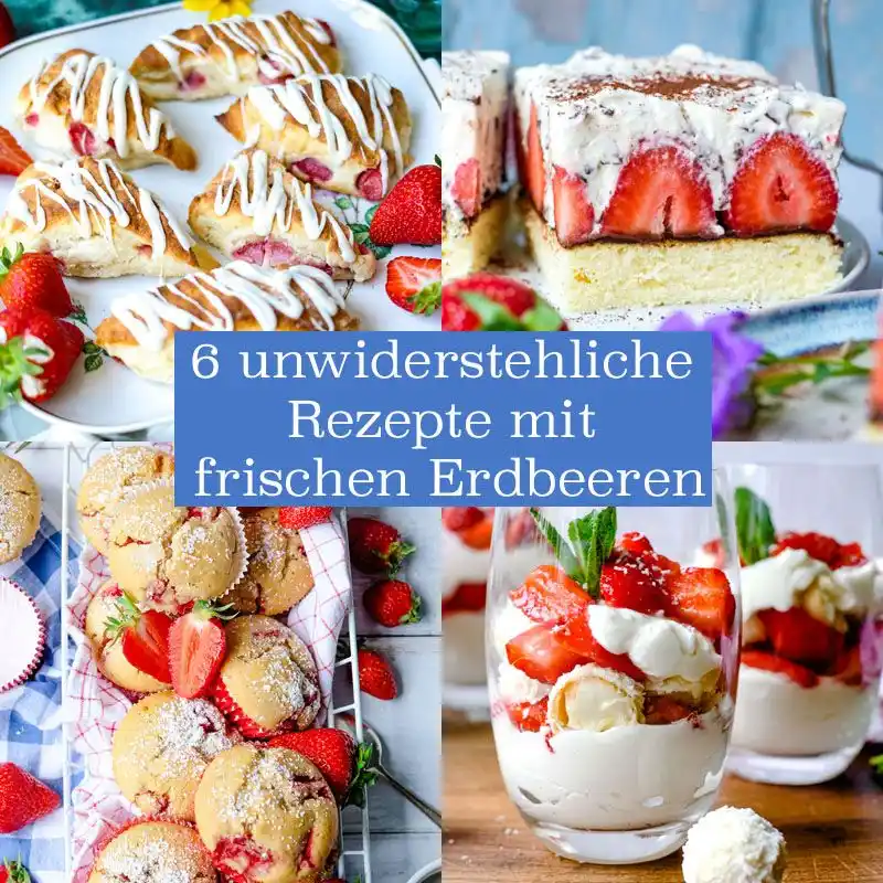 Image from was eigenes : 🍓 *6 himmlische Erdbeer-Rezepte*, die Ihr diesen Sommer probieren müs...