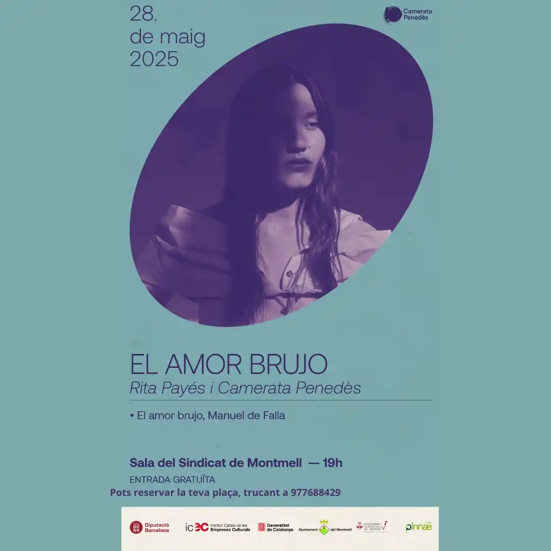 Image from Ajuntament del Montmell: 🎭 CULTURA | CAMERATA ARREU AL MONTMELL 📅 Dimecres, 28 de maig de 2...