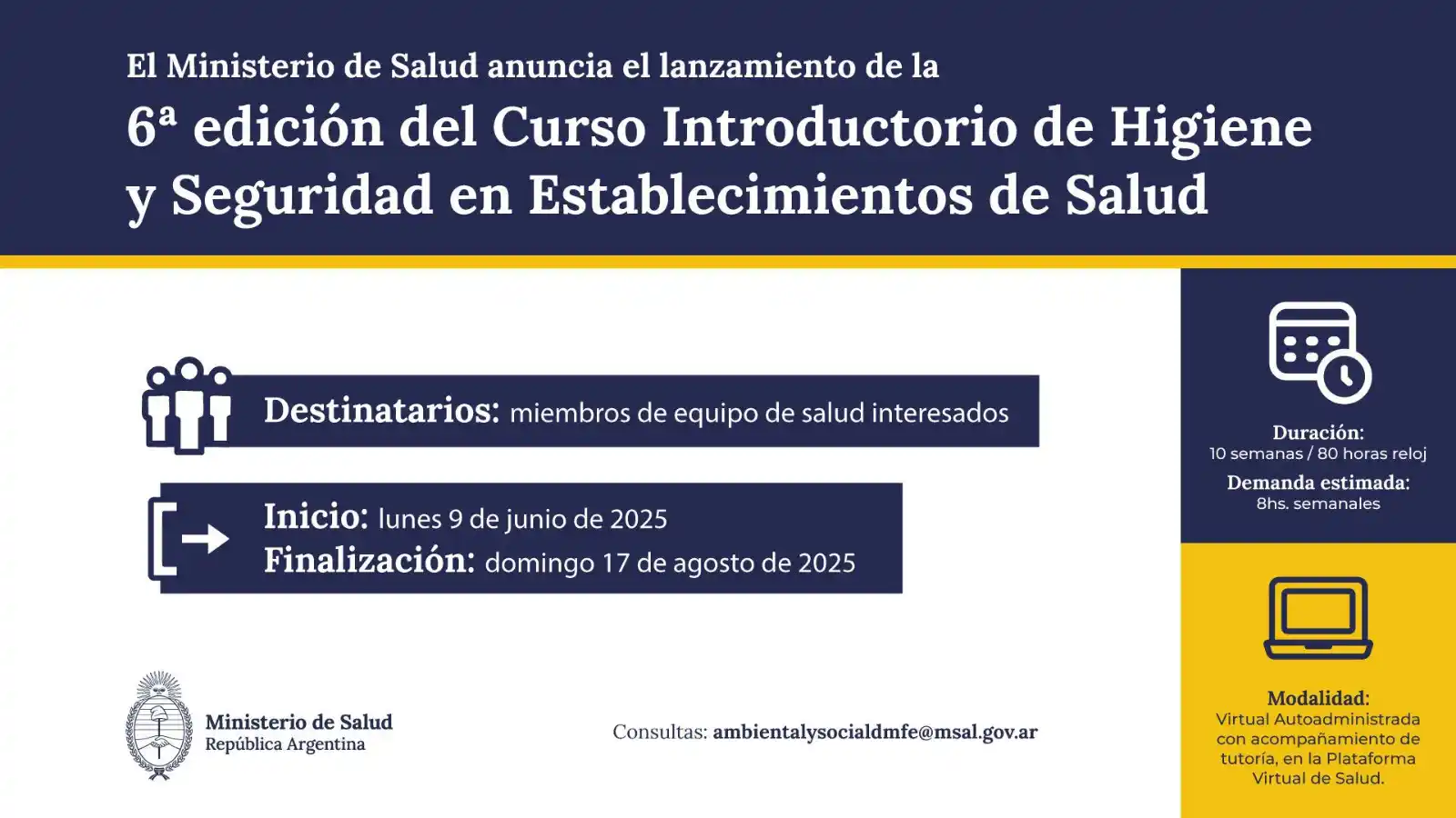Image from Noticias del Colegio de Farmacéuticos de la provincia de Buenos Aires: 👉🏻 *CURSO INTRODUCTORIO DE HIGIENE Y SEGURIDAD EN ESTABLECIMIENTOS D...
