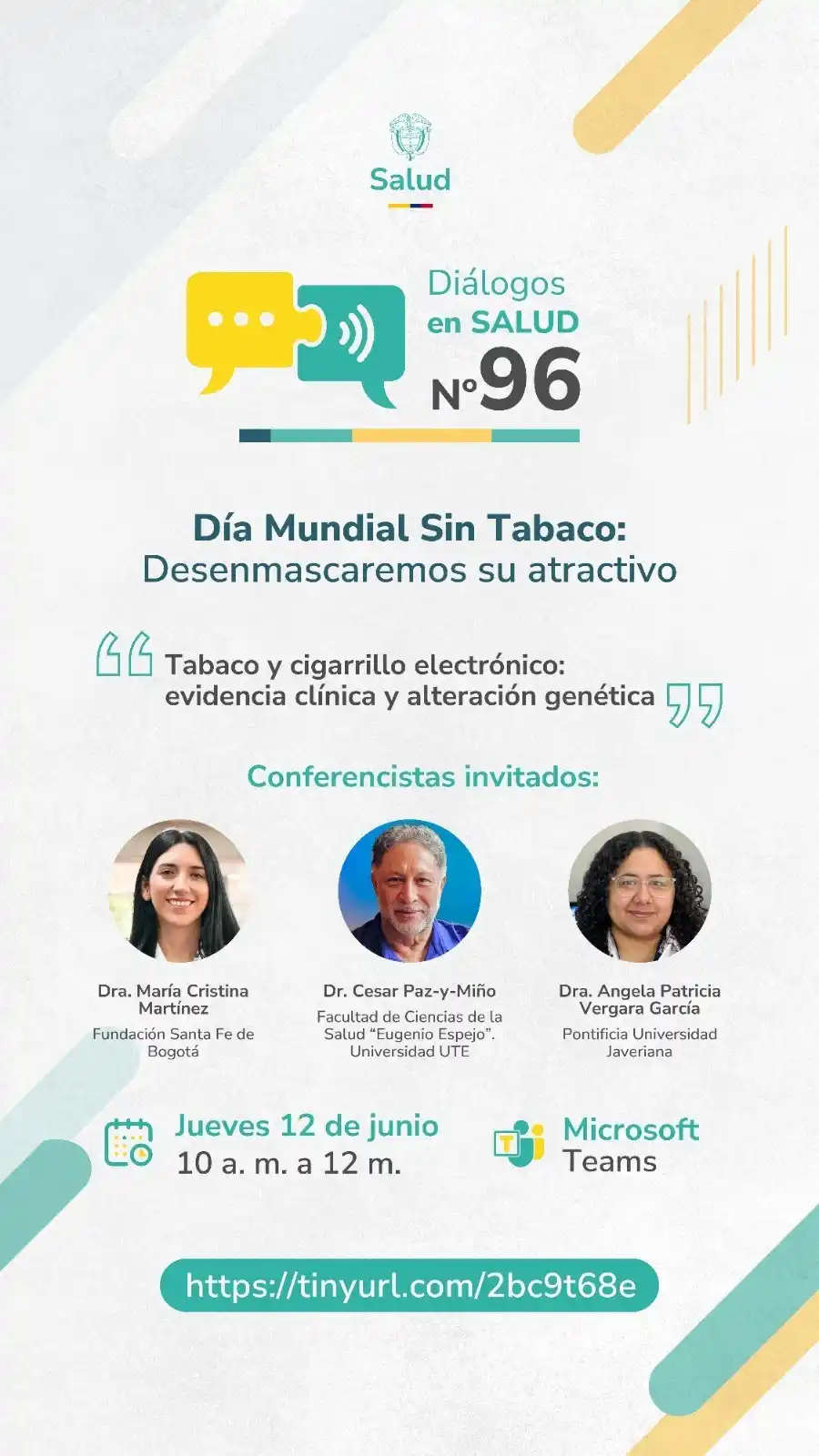 Image from Noticias del Colegio de Farmacéuticos de la provincia de Buenos Aires: Diálogos en Salud No. 96. El Ministerio de Salud y Protección Social l...