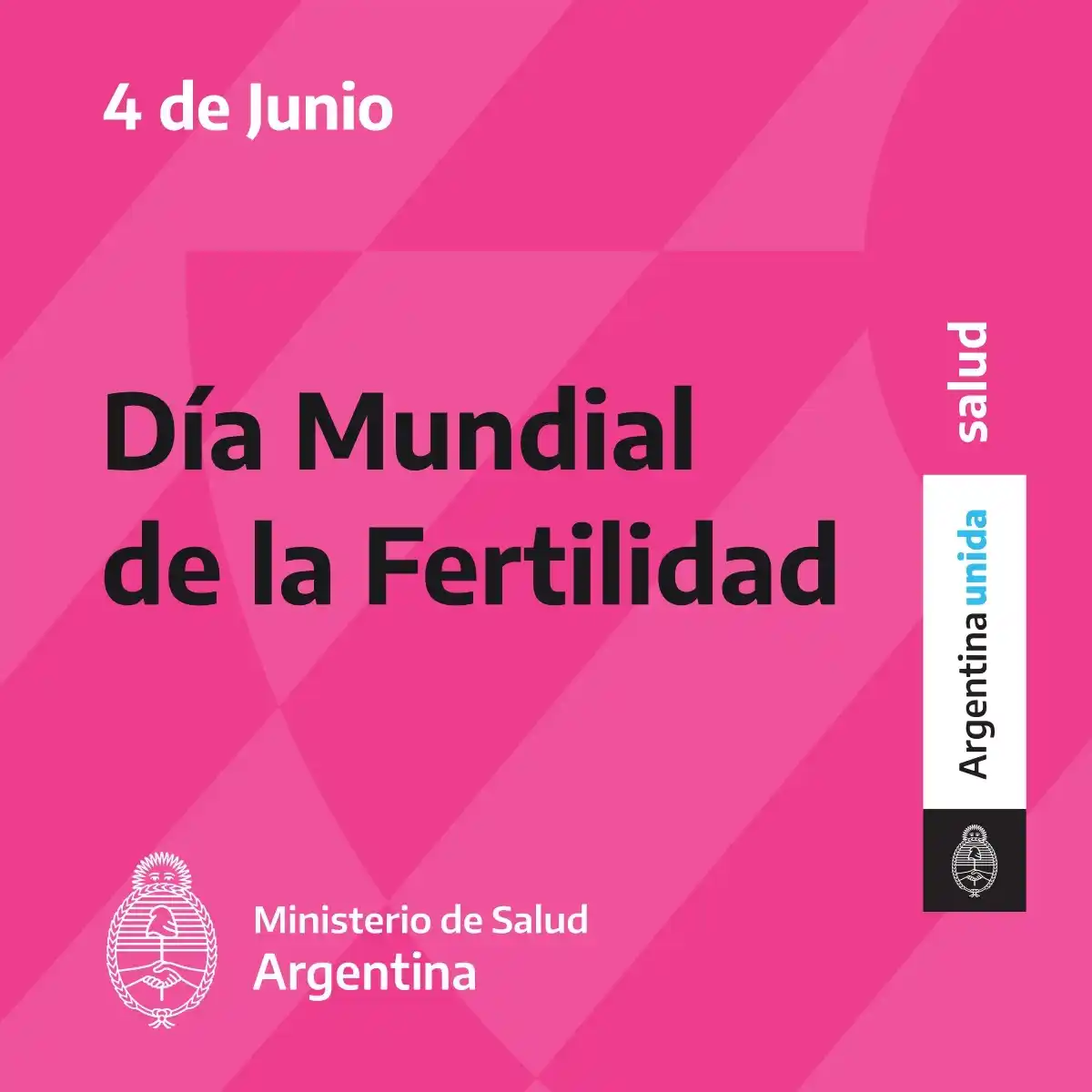 Image from Noticias del Colegio de Farmacéuticos de la provincia de Buenos Aires: Hoy, 4 de junio, se celebra el *Día Mundial de la Fertilidad.* El prob...