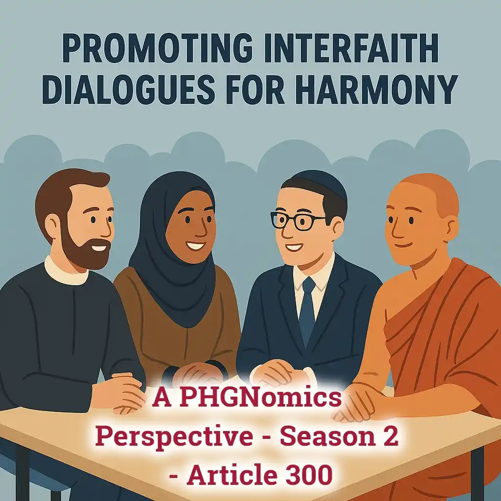 Image from CorporateSagePrakash: https://bit.ly/405T1ub *Promoting Interfaith Dialogues for Harmony: A...