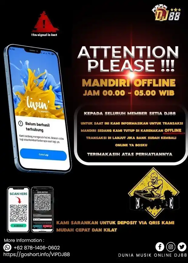 Image from DJ88 ONLINE GAMING: Kami INFORMASI kan untuk seluruh member setia kami 𝗗𝗝𝟴𝟴 Untuk saa...