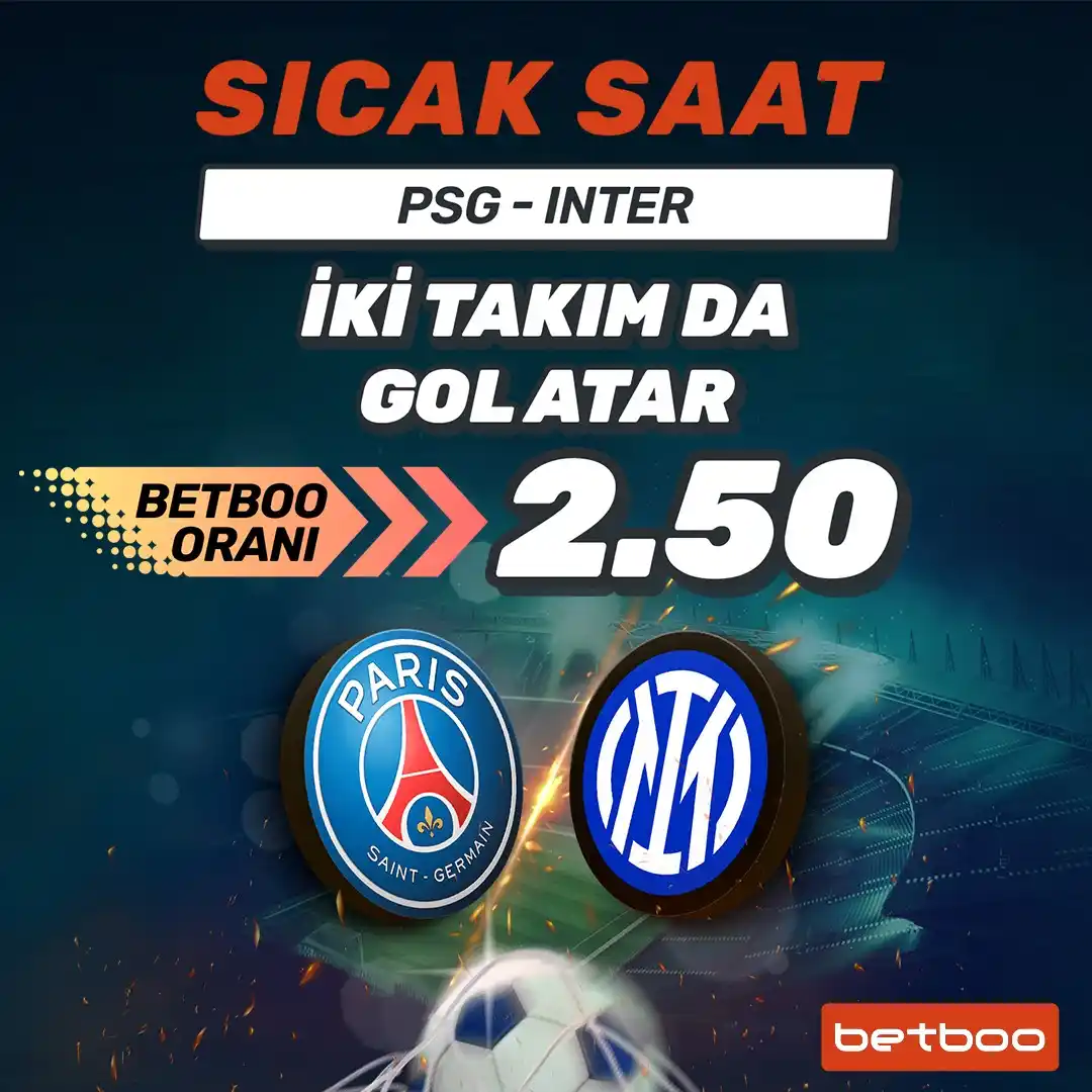 Image from Betboo: 🔥 Kazancını Sıcak Saat Oranıyla Arttır 🔥 Şampiyonlar Ligi finalinde...