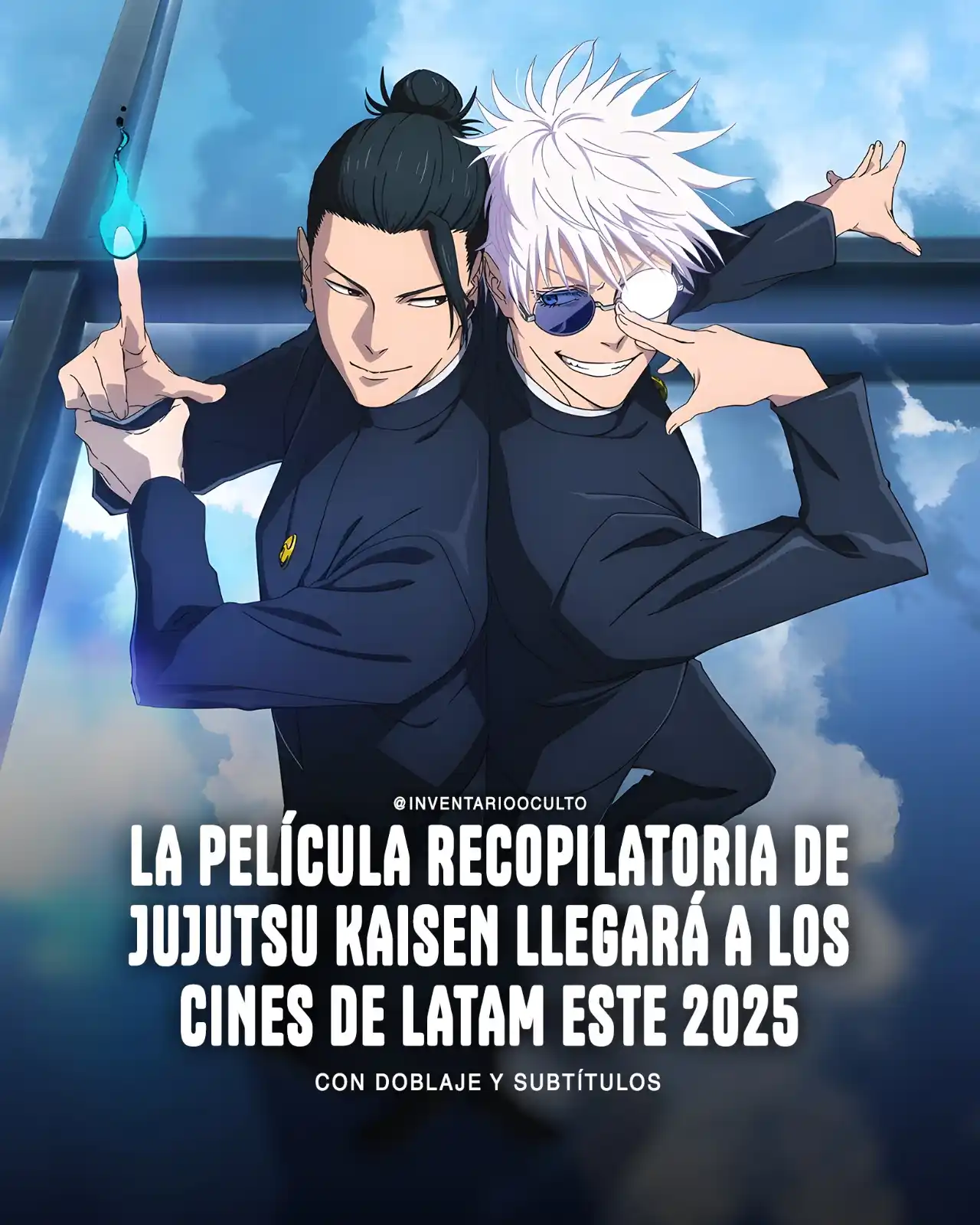 Image from INVENTARIO OCULTO: *¡LA PELÍCULA DE JUJUTSU KAISEN LLEGARÁ A LOS CINES DE LATAM ESTE 2025...
