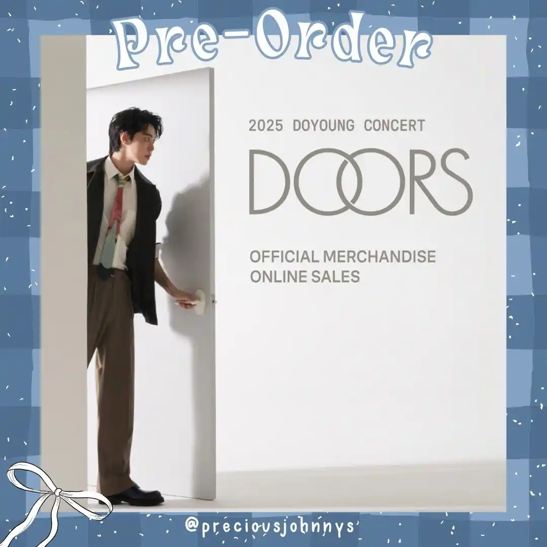 Image from GO PRECIOUSJOHNNYS : PO 2025 DOYOUNG CONCERT [Doors] Official MD  • Fortune Scratch Card Se...