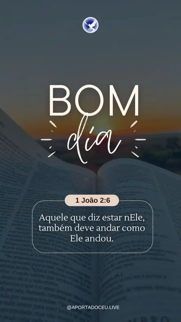 Image from APOCALIPSE EM AÇÃO ⚔️: ✨ *Reina o Senhor eternamente!* 🌿 *Bom dia, povo precioso!*  🕊️ *COM...