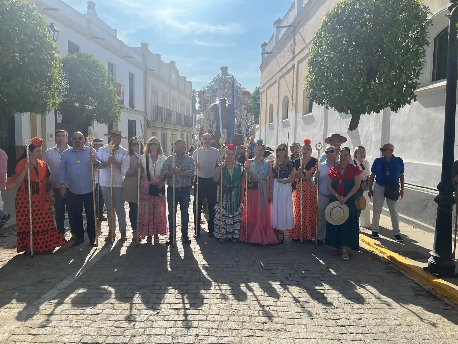 Image from Hermandad de Jesús - La Algaba -: 🟣 REPRESENTACIÓN ROCÍO 2025 La Hermandad de Jesús Nazareno ha tenido...