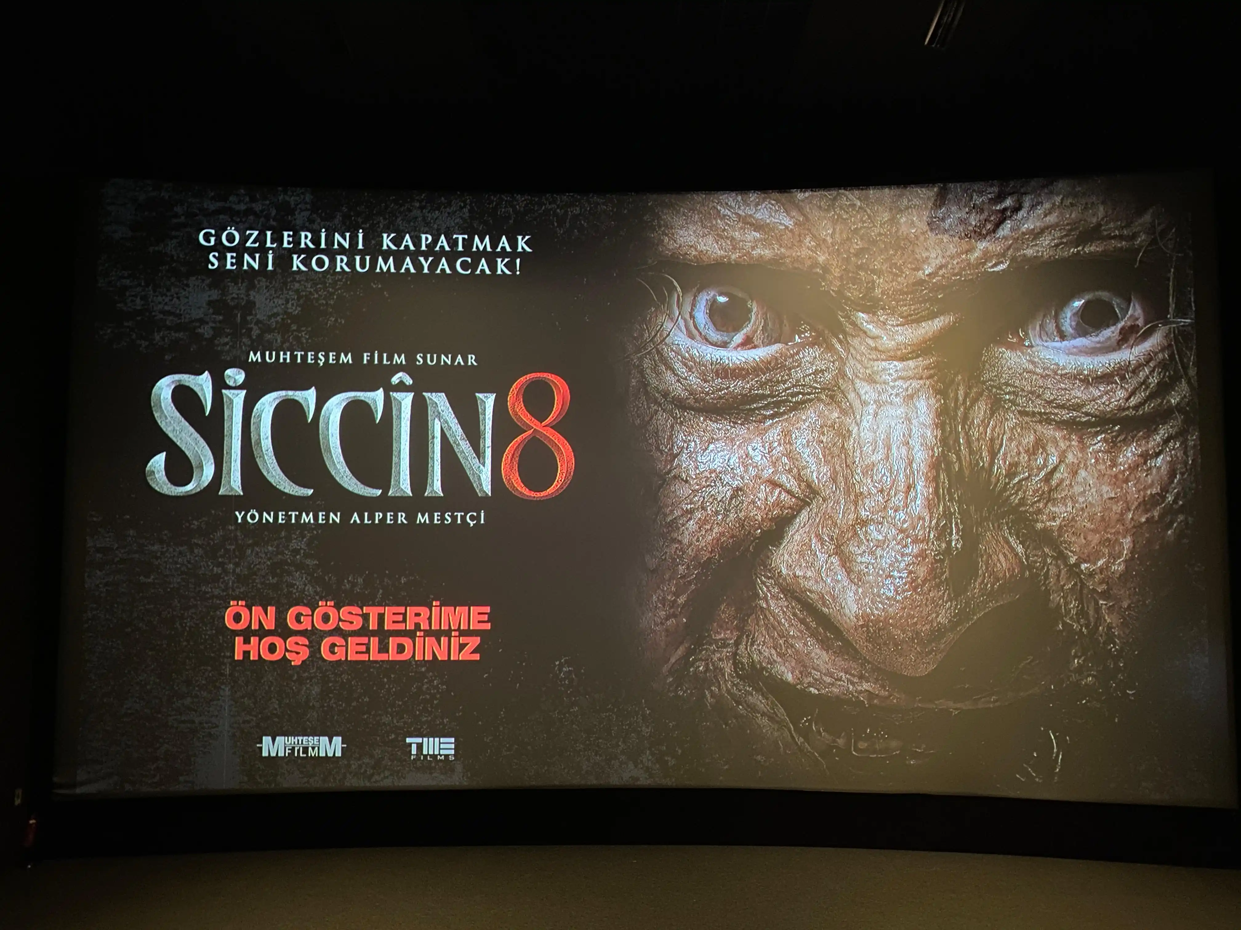 Image from Paribu Cineverse: Siccin 8’in ön gösteriminde korku ve gerilime doyduk. Korkanı da korkm...