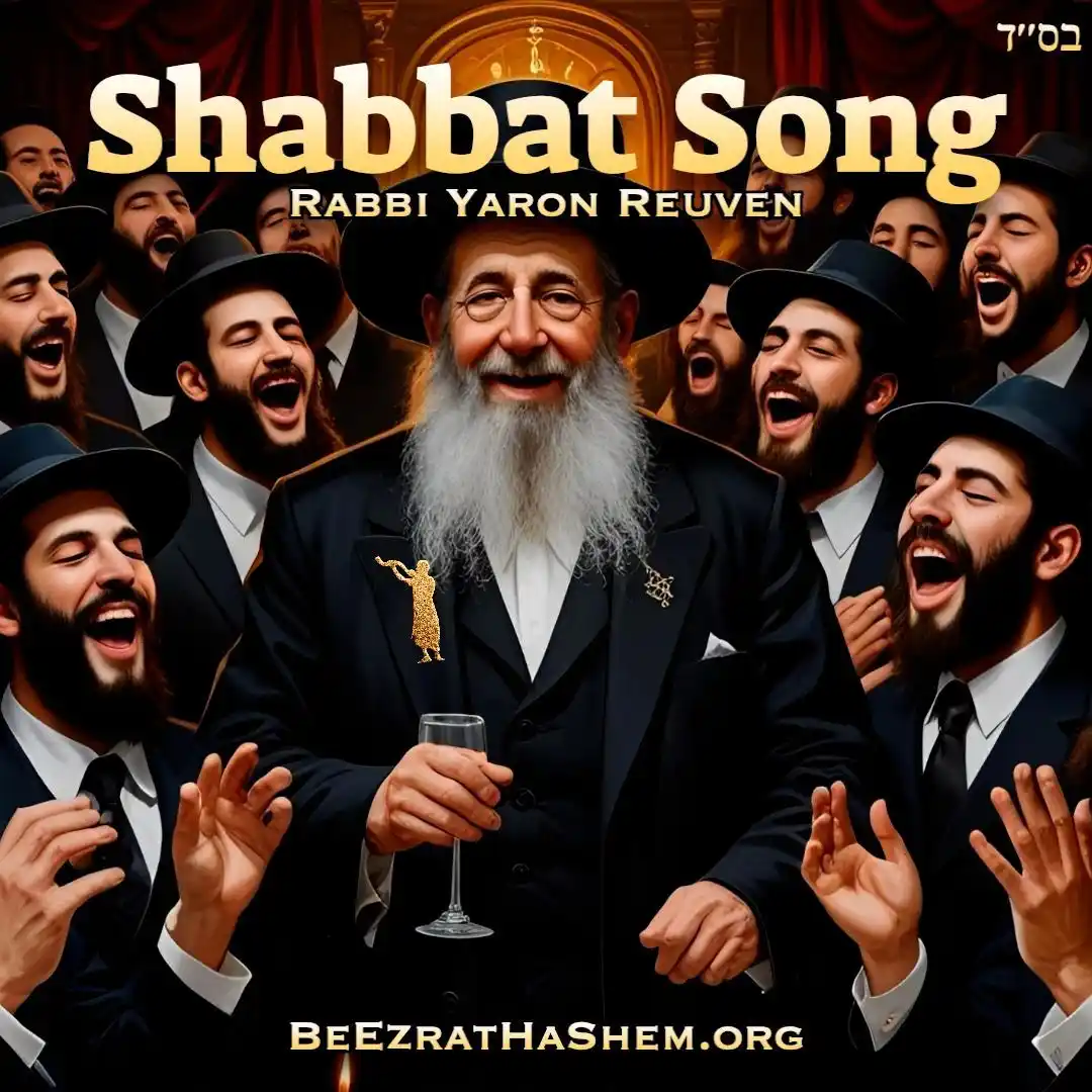 Image from RABBI YARON REUVEN OFFICIAL PAGE: _*The Most Beautiful Shabbat Song The Rebbe Ever Heard*_ https://yout...
