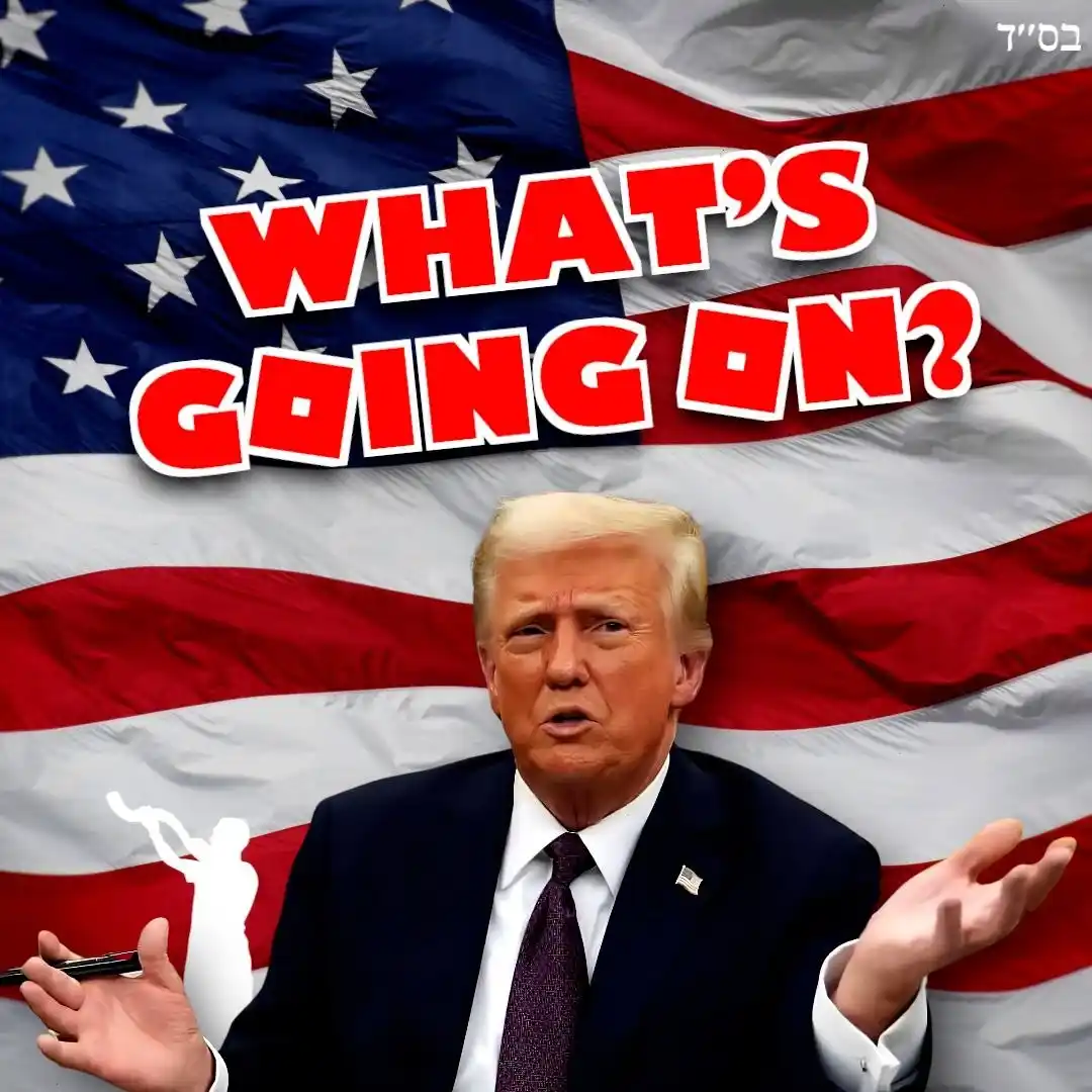 Image from RABBI YARON REUVEN OFFICIAL PAGE: _*What's Going On With Donald Trump Today??*_ https://youtu.be/ICc0QZ...