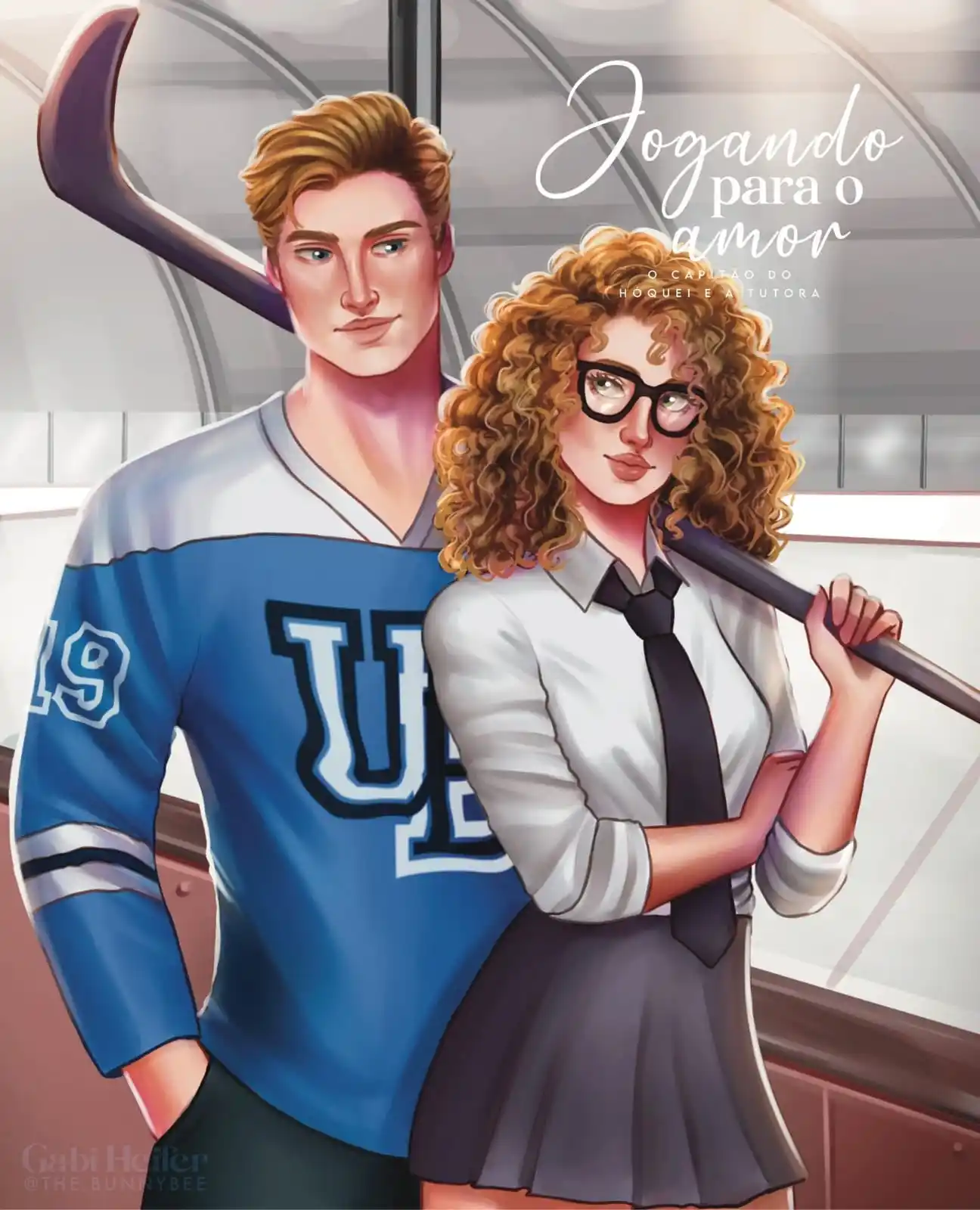 Image from Leituras Da Lah 💙✨️: 🚨 ALERTA DE LANÇAMENTO 🚨 📖 Jogando Para o Amor: O Capitão do Hóqu...