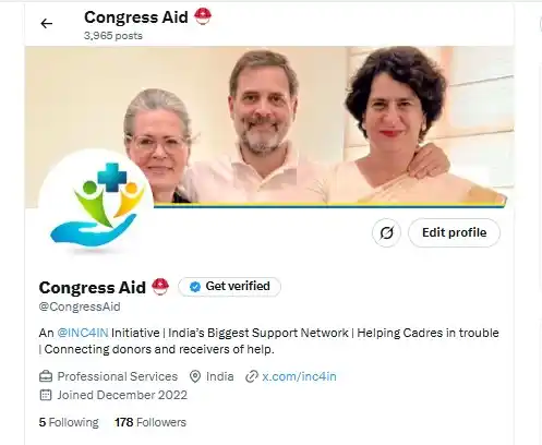 Congress Aid ⛑️ post
