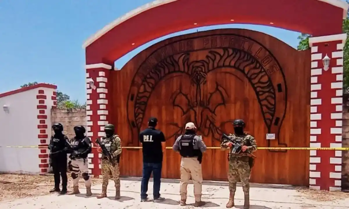 Image from Diario de Yucatán: *Cateo en rancho de Yucatán ligado a La Familia Michoacana* ⚠ Catean ...