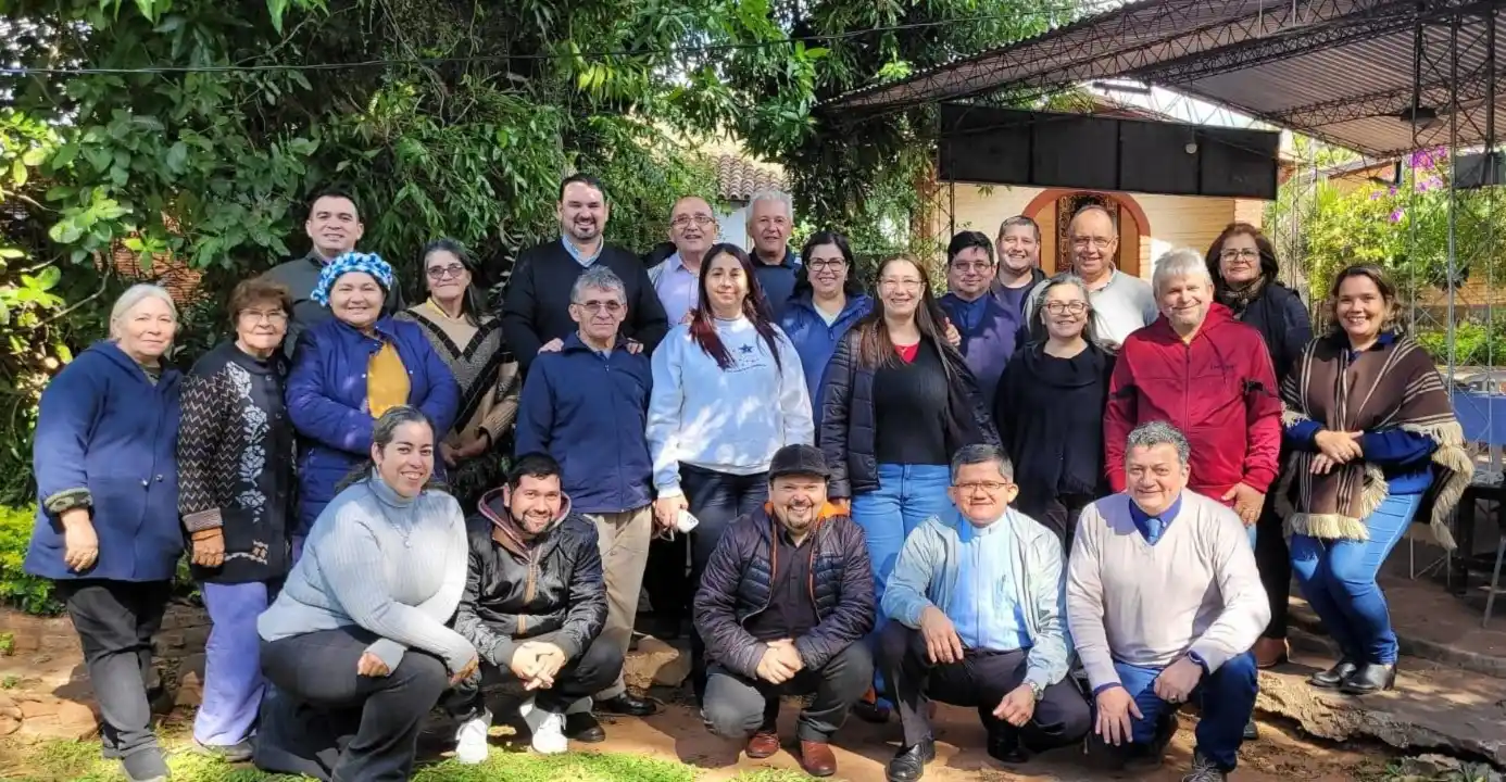 Image from Tupãsy Caacupé Tv: 📍 *Coordinación Nacional de ABP* 📅 Segunda reunión del año 📌 Dióces...
