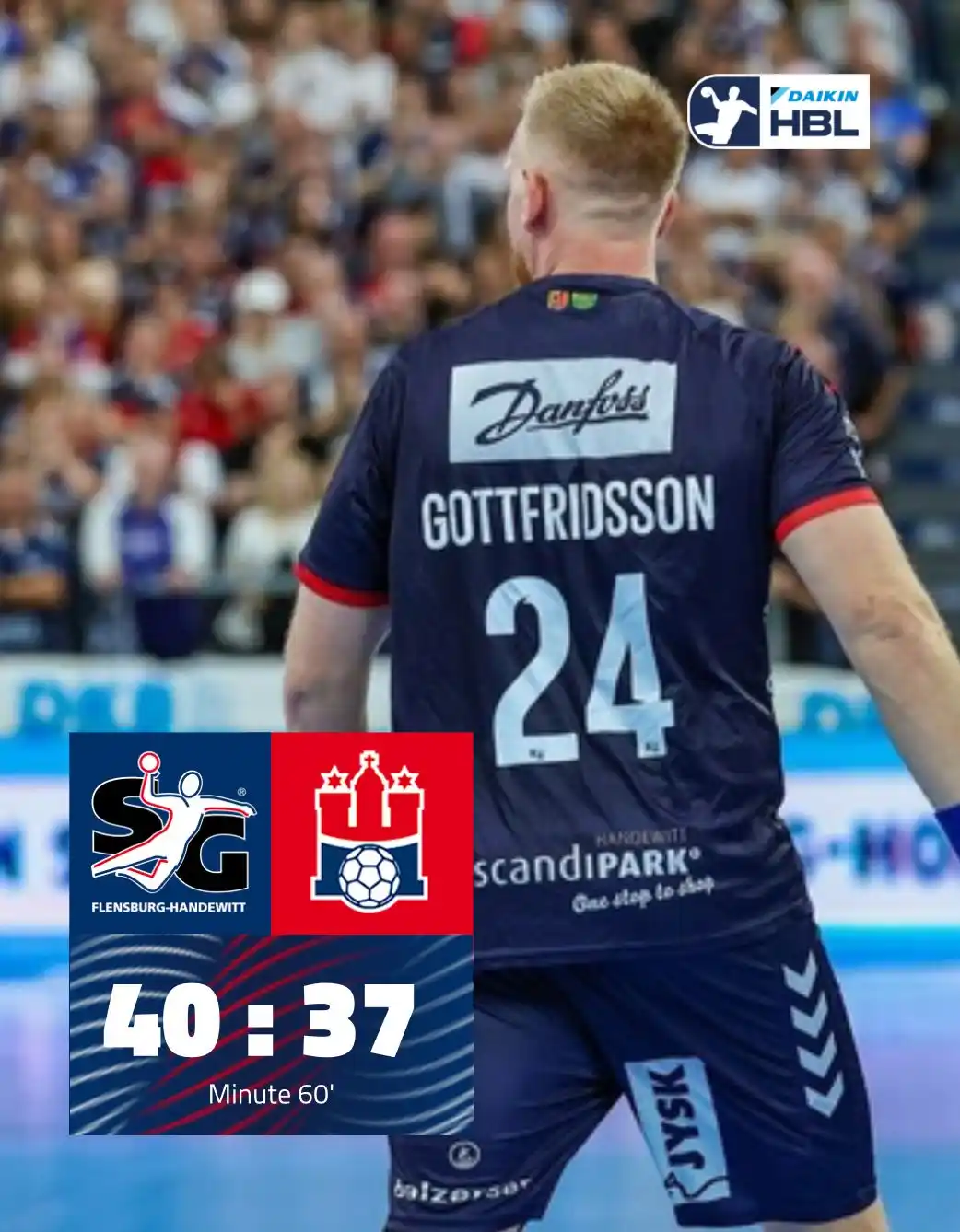Image from SG Flensburg-Handewitt: Danke Legende, der Sieg ist für Dich! <a class="text-blue-500 hover:...