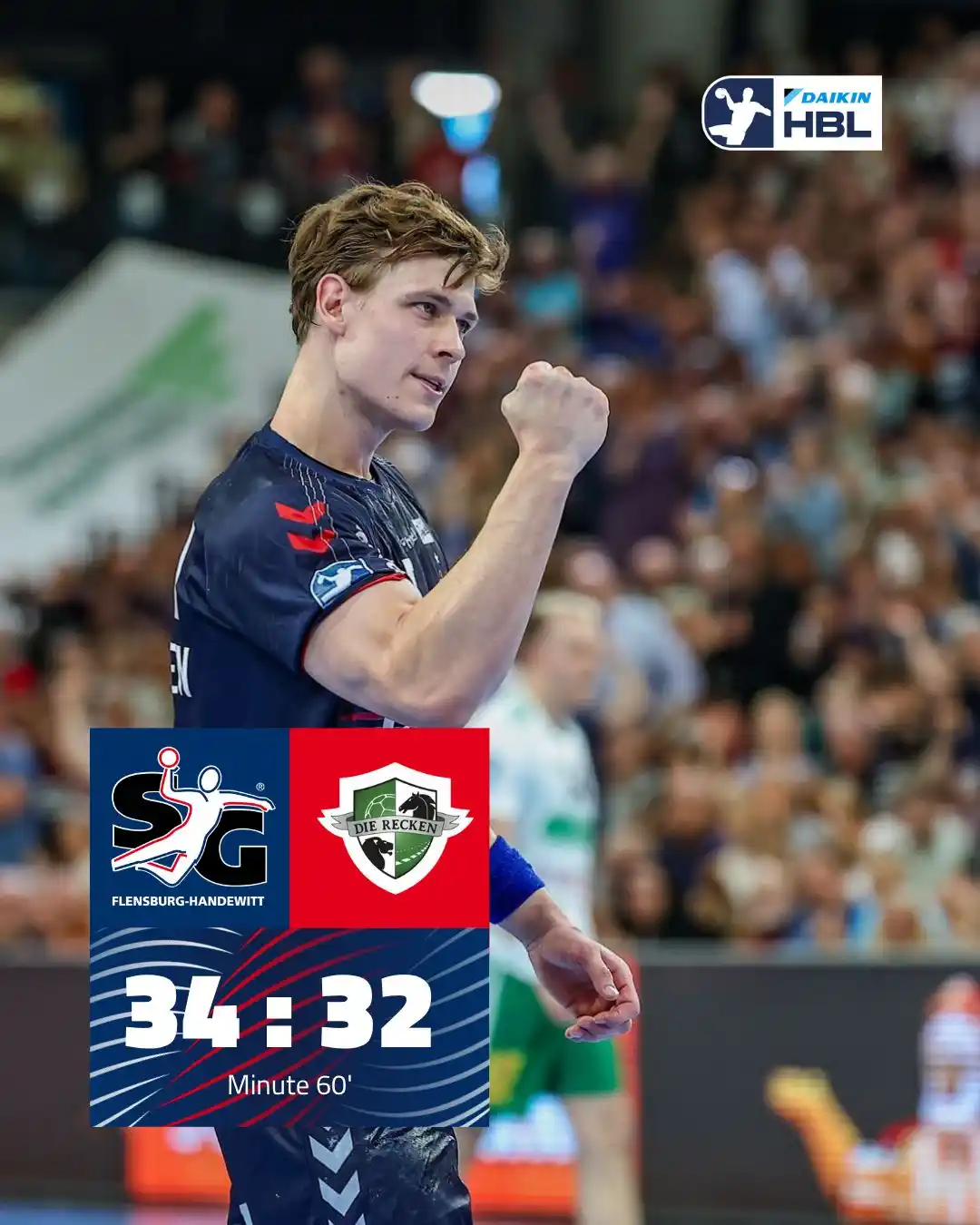 Image from SG Flensburg-Handewitt: Die Punkte bleiben in Flensburg! 🔥 Wir gewinnen ein spannendes Spiel...