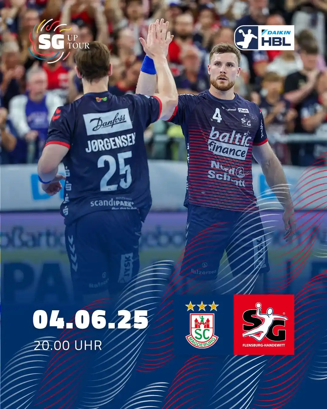 Image from SG Flensburg-Handewitt: Ein letztes Mal auswärts in dieser Saison! Heute Abend heißt es <a cla...