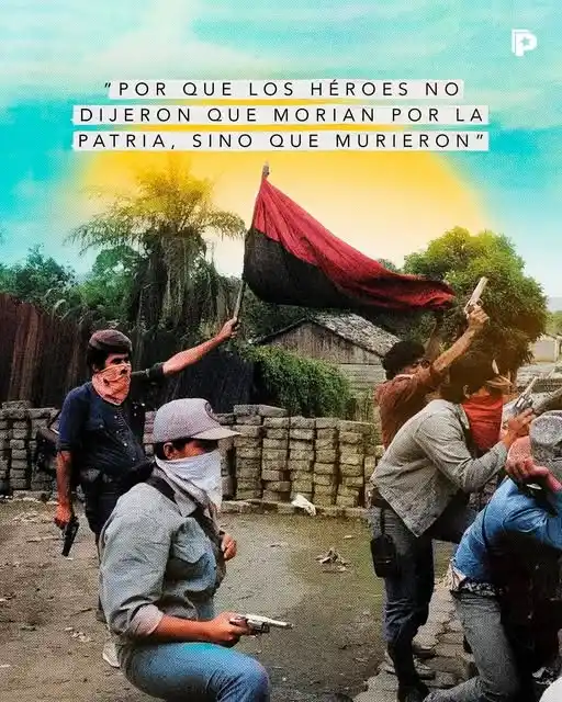 Image from SandinoGuerrilleroProletario: *El 13 de junio de 1979, la Colina 110 en el barrio Los Laureles fue e...