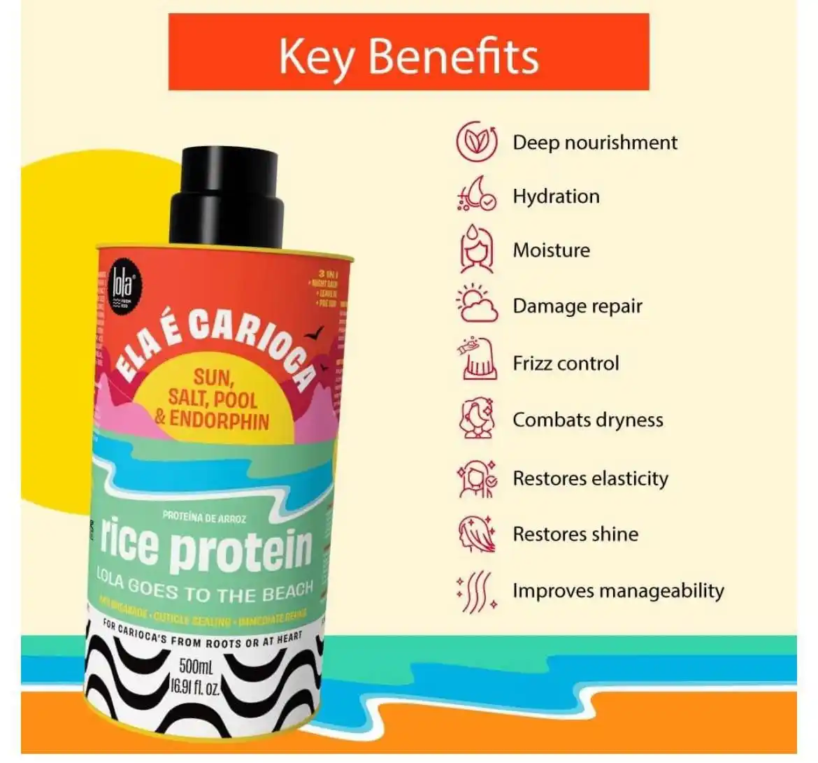 Image from ✨PromosdaMah: Ela é Carioca Proteína Capilar 500g, Lola Cosmetics *POR: R$ 31,41 ...